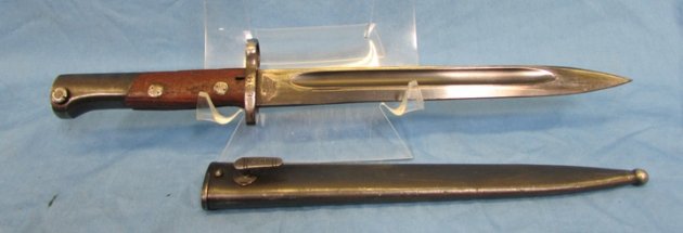  Yugoslavian M1924 Short Rifle Bayonet, Matching 8167 — image 4