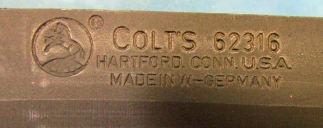  US Vietnam War Era, Colt Mfg. M7 Bayonet & Scabbard — image 5