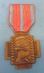 Belgian WWI Combat Veterans Cross of Fire