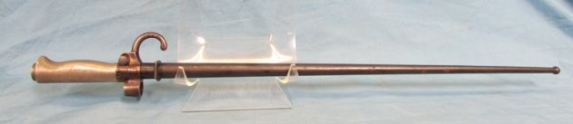  French WWI 1886 Lebel Rifle Bayonet, Hooked Guard — image 2