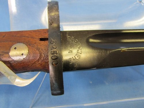  Yugoslavian M1924 Short Rifle Bayonet, Matching 32500 — image 6