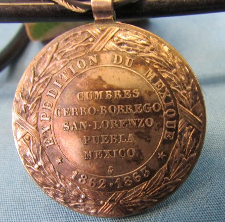  French Mexican Intervention Campaign Medal 1862/1863 — image 4