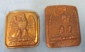 French Second Empire Officers Buckle, Garde Mobile