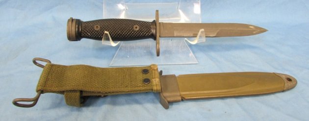  US Cold War M4 Bayonet & M8A1 Scabbard, Camillus — image 4