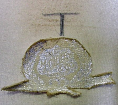  US 1930's White Topped Army Officer Summer Dress Visor Hat — image 7