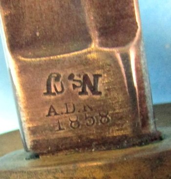  US Civil War M1840 NCO Sword, Ames 1858, New Jersey Marked — image 3