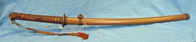  Japanese WWII 1944 Pattern Officers Sword & Knot — image 3