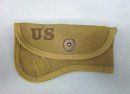 US Korean War Dated Belt Hatchet Cover, JQMD 1951