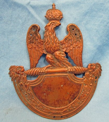  French 1st Empire, Garde National Shako Plate — image 2