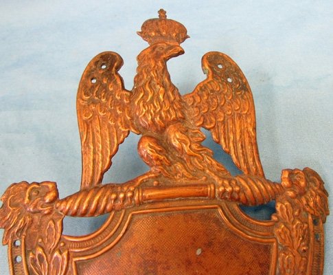  French 1st Empire, Garde National Shako Plate — image 4