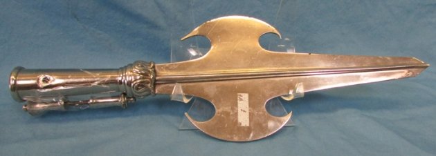  European Decorative Halberd Blade & Crossbar — image 2