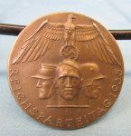 German WWII Reichsparteitag Tinnie 1935, Lauer Nurnberg