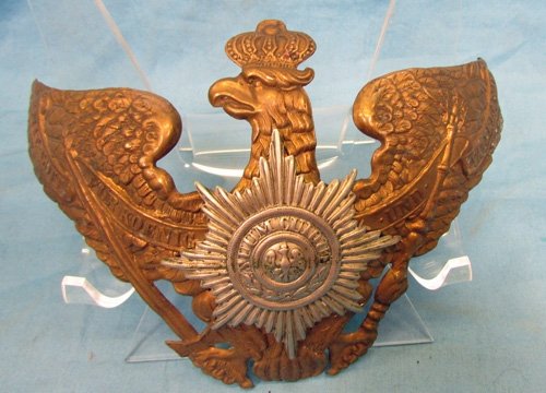  German Pre WWI, Prussian Garde Enlisted Pickelhaube Wappen — image 2