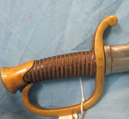  US Civil War, M1840 Light Artillery Sword, 1863 Dated — image 3