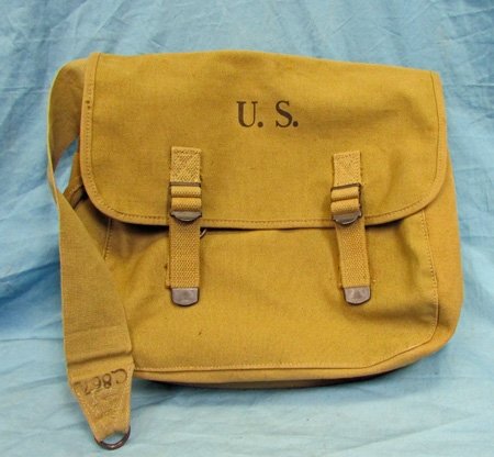  US WWII Musette Bag, St. Croix Garments 1943, Near Mint — image 2