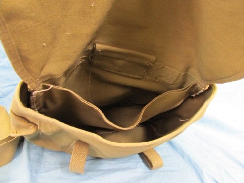  US WWII Musette Bag, St. Croix Garments 1943, Near Mint — image 6