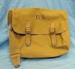 US WWII Musette Bag, St. Croix Garments 1943, Near Mint