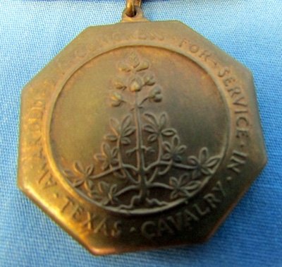  US Mexican Border Service Medal, Texas Congressional Cavalry Medal — image 3