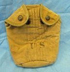 US Punitive Expedition Era, Rimless Eagle Snap Canteen Cover