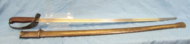  Japanese WWII Era Type 32 Army Sword, Cavalry Ko Model — image 3