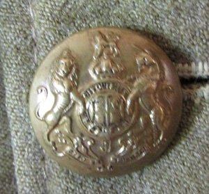  British WWI Royal Artillery Uniform Set, Hat, Bandoleer, Tunic & Boots — image 7