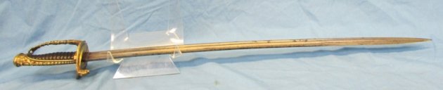  French 19th Century, Navy Officers Sword, Klingenthal Mfg. — image 6