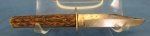 British 19th Century, Stag Handled Knife, Non XLL