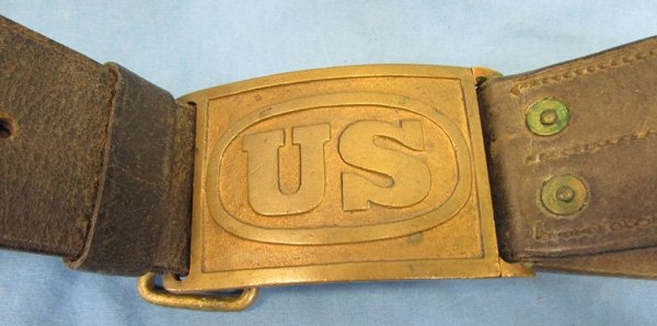  US Indian Wars Enlisted M1874 Sword Belt & Buckle — image 2