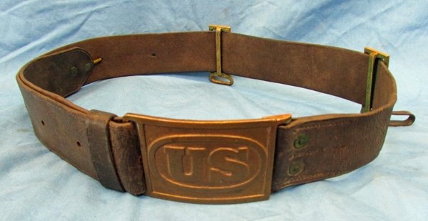  US Indian Wars Enlisted M1874 Sword Belt & Buckle — image 3