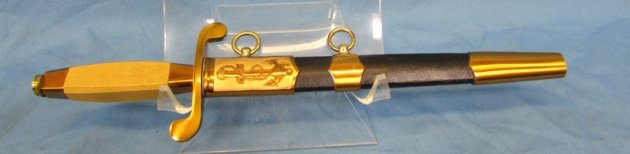  Soviet Cold War Era Navy Officers Dagger, 1992 — image 2