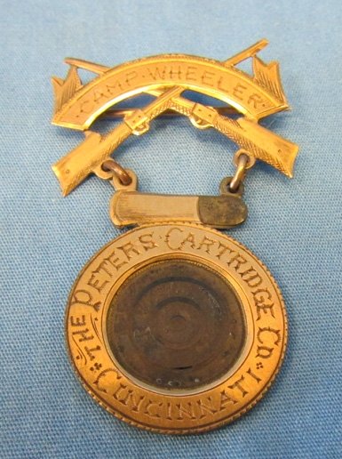  US 19th Century, Peters Cartridge Company, Camp Wheeler Ga, Marksman Medal — image 2