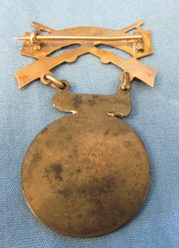  US 19th Century, Peters Cartridge Company, Camp Wheeler Ga, Marksman Medal — image 5
