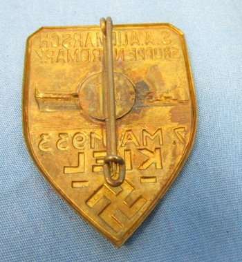  German WWII Nordmark 1933 Kiel Tinnie — image 3