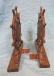 US 1927 Copper Book Ends, 1927, Old Ironsides USS Constitution