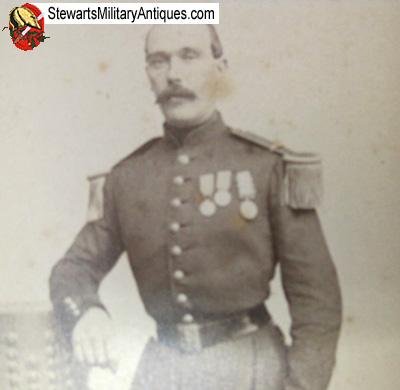  French Second Empire, Decorated Officer CDV, Italy & Crimea Veteran — image 3