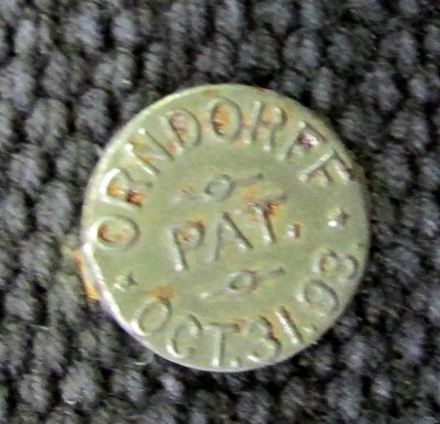  US Spanish American War Double Loop Blue Canvas Cavalry Cartridge Belt — image 4