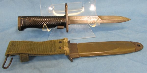  US Cold War Era M14 Rifle M6 Bayonet & Scabbard, MILPAR Mfg — image 6
