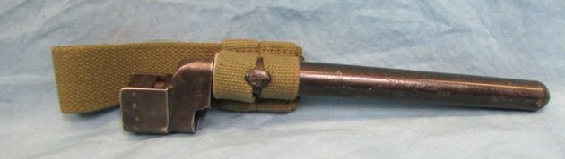  British WWII No.4 MkII', Spike Bayonet & Plastic Scabbard, P.S.& S Mfg. — image 2
