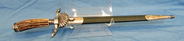  German Post WWII Forestry Cutlass, Eickhorn — image 2