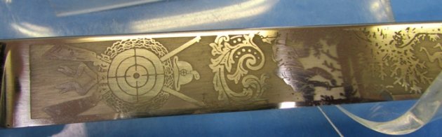  German Post WWII Forestry Cutlass, Eickhorn — image 4