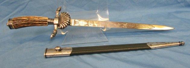 German Post WWII Forestry Cutlass, Eickhorn — image 5