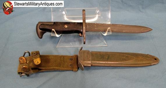  Korean Modified US M1 Garand Bayonet & Scabbard — image 2