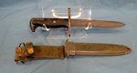 Korean Modified US M1 Garand Bayonet & Scabbard