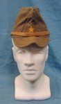 Japanese WWII Army Late War Issue Enlisted Field Cap, Cotton