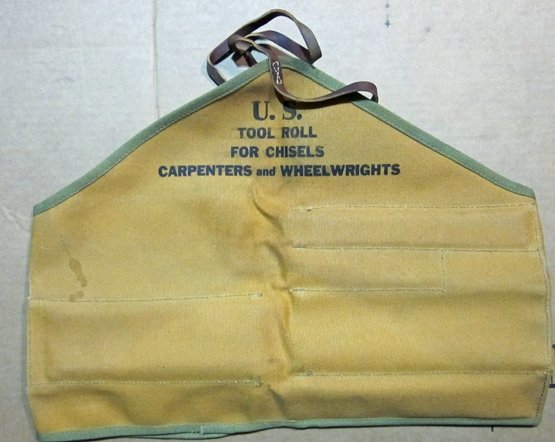US WWII Tool Roll, Carpenters & Wheel Wrights, Mint, 1942, LAST ONE — image 3