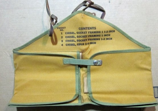 US WWII Tool Roll, Carpenters & Wheel Wrights, Mint, 1942, LAST ONE — image 4