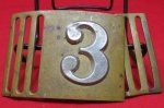 US, Post Civil War, Militia, National Guard Dress Buckle, 3rd …