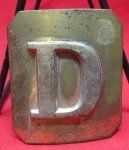 US, Post Civil War, Militia, National Guard Dress Buckle, Company …