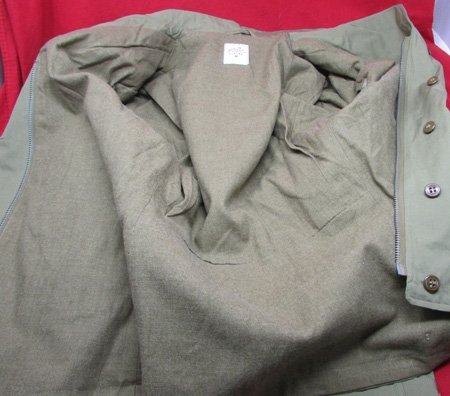 US WWII M1941 Field Jacket, USMC Women's Reserve, w' Cutter Tags, Size 10 — image 7