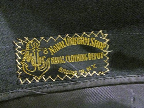 US WWII Woman's WAVES Overcoat, NC (Nurse Corps) USNR, Identified Ensign — image 5